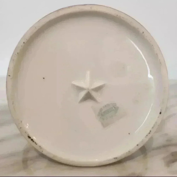 Vintage 1950s Hand-Painted Japanese Porcelain Gold Gilt Lidded Sugar Bowl - Picture 6 of 7